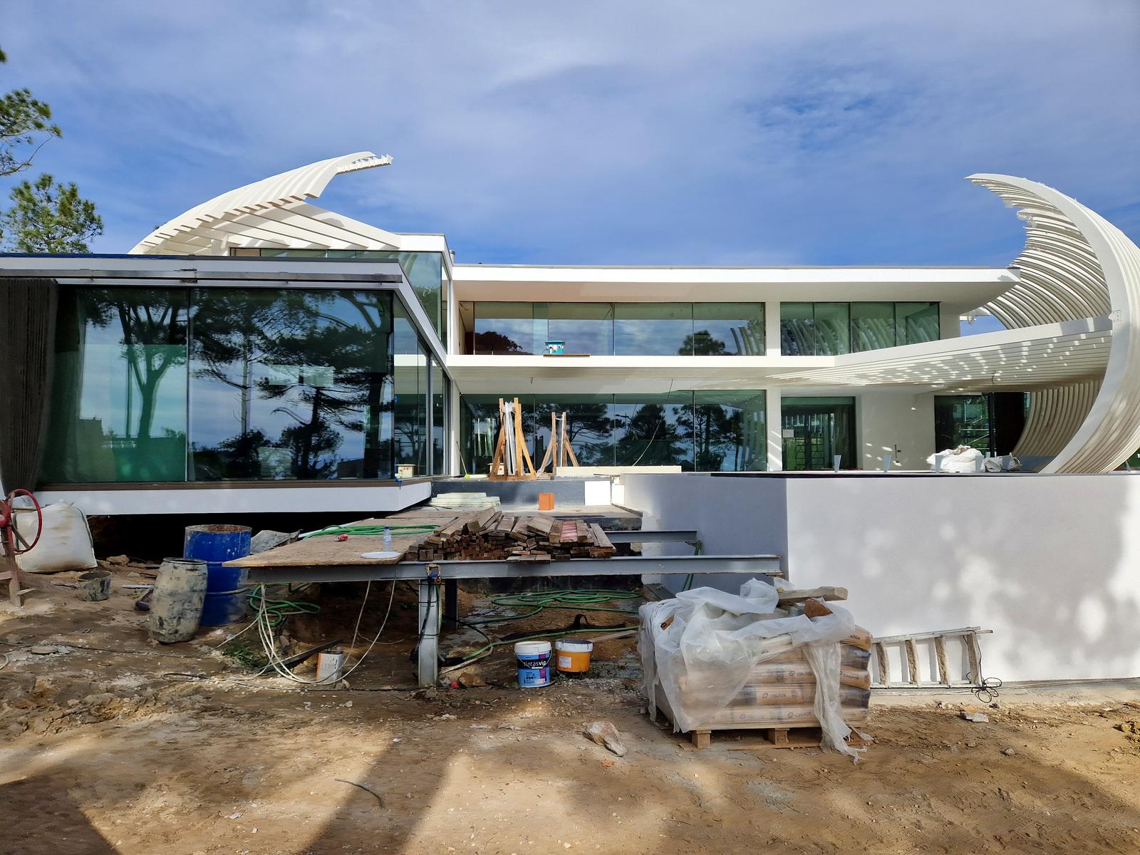 Interior do projeto Planirest, na Quinta da Marinha